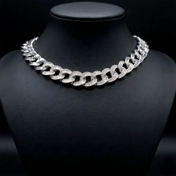 عقد - فضي ابيض - 0 image 0