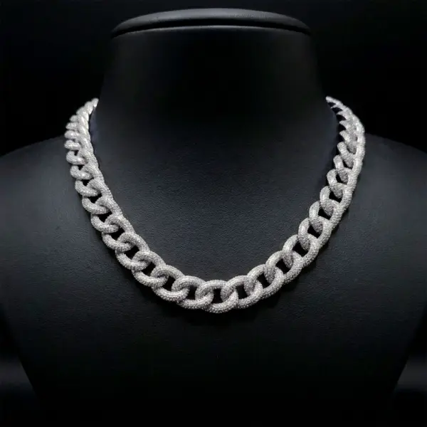 عقد - فضي ابيض - 0 image 0