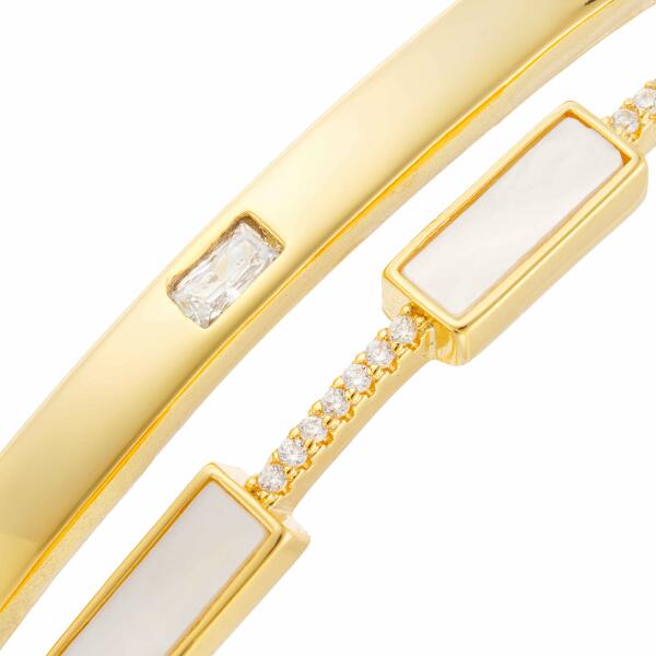 Bangle - OffWhite Gold - 0 image 2