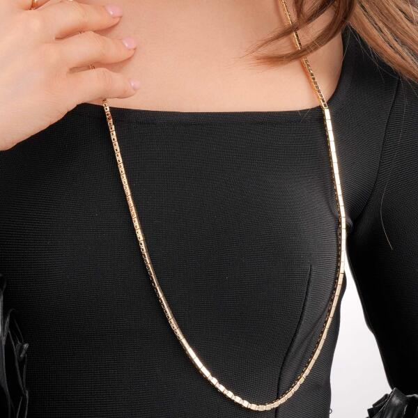 Necklace - Gold White - 0 image 0
