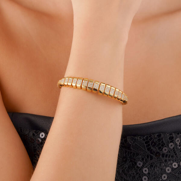 Bangle - Gold White - 0 image 0