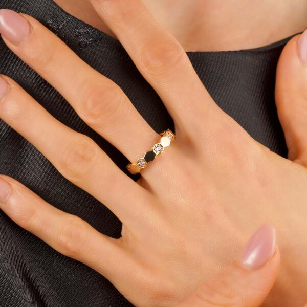 Ring - Gold White - 0 image 0