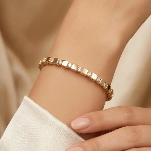 Bangle - Gold White - 0 image 0