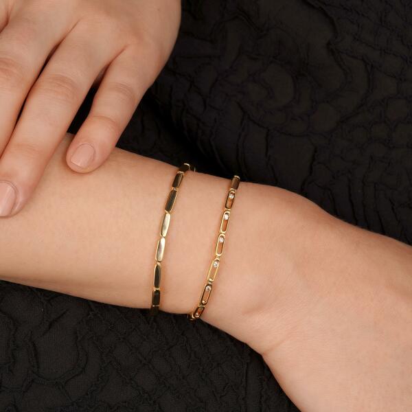 Bracelet - Gold White - 0 image 0