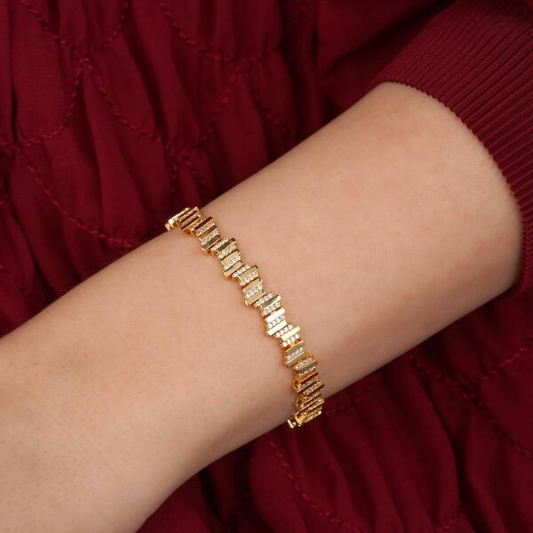 Bracelet - Gold White - 0 image 0