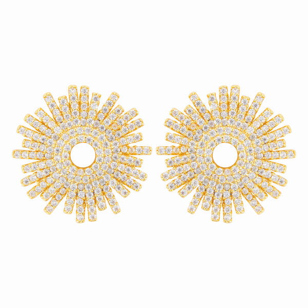 Earrings - Gold White - 0 image 1