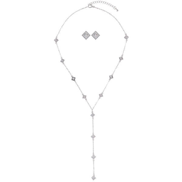 عقد - فضي ابيض - 0 image 0