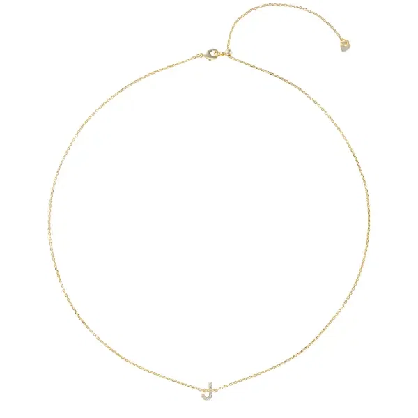 Women's Personalized Initial Letter Necklace image 14