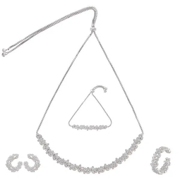 A Set - Silver White - 0 image 5