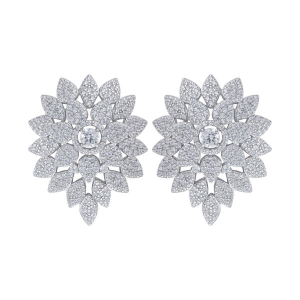Earrings - Silver White - 0 image 1