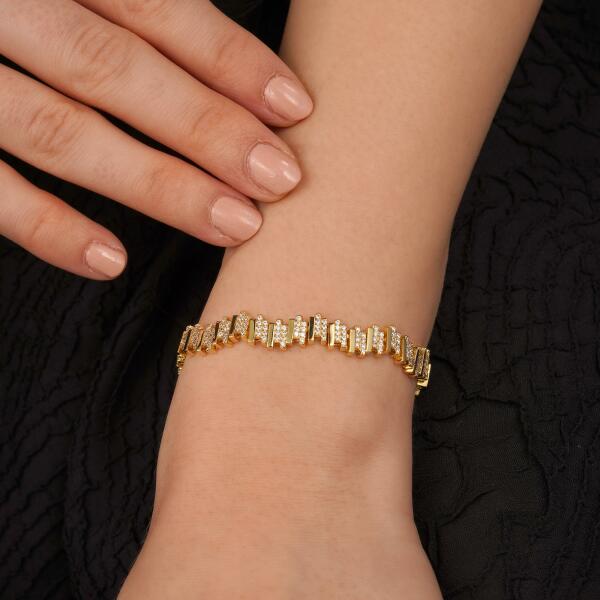 Bracelet - Gold White - 0 image 0