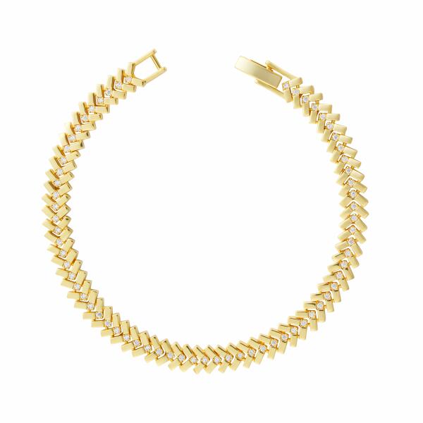 Bracelet - Gold White - 0 image 1