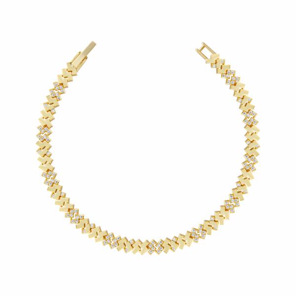 Bracelet - Gold White - 0 image 1