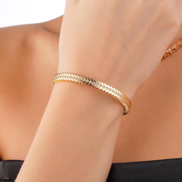 Bangle - Gold White - 0 image 0