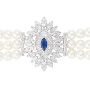 اسوارة - Silver Dark Blue - 0 image 1