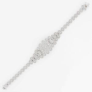 Silver Toned Pear Necklace Set image 6