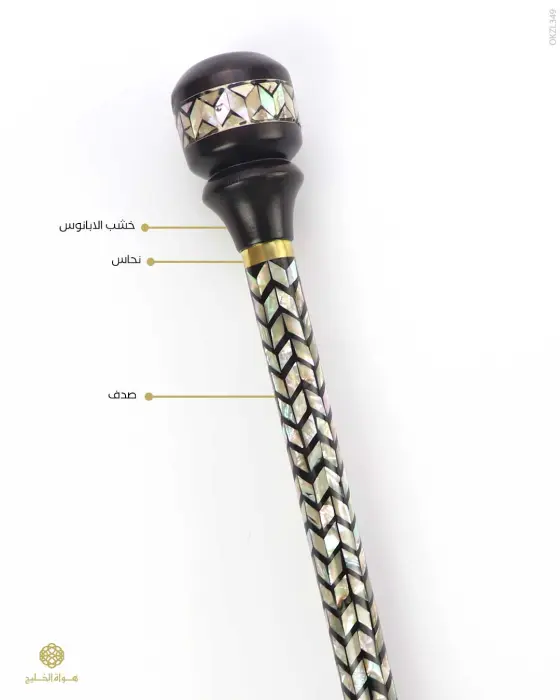 عكاز خشب الابانوس image 0