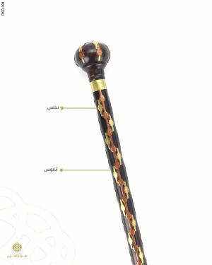 عكاز خشب الأبانوس image 0