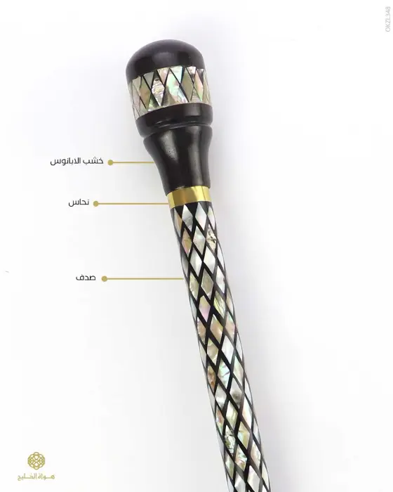 عكاز خشب الابانوس image 0