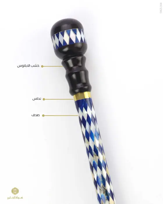 عكاز خشب الابانوس image 0