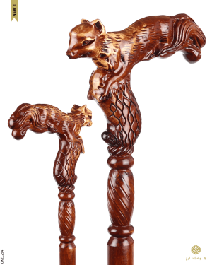 عكاز خشب الزان الطبيعي image 3