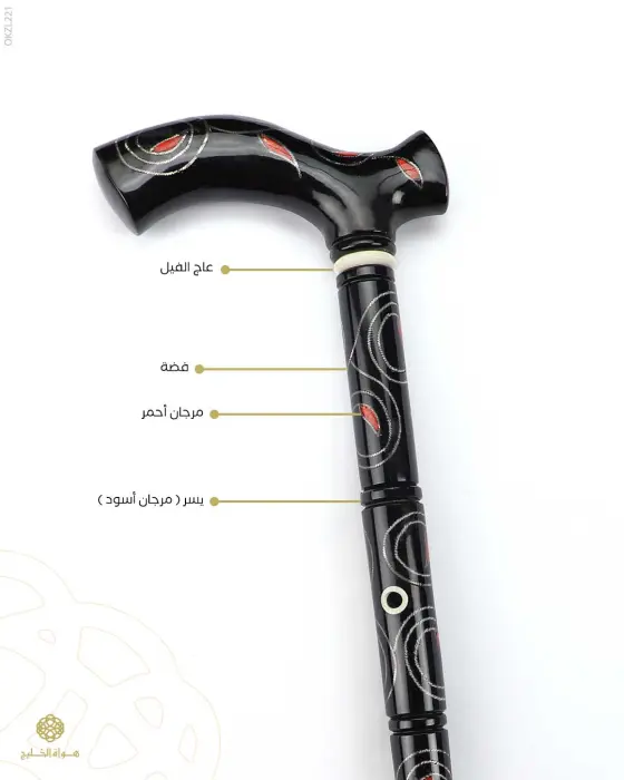 عكاز يسر مطعم فضة مع مرجان   image 0