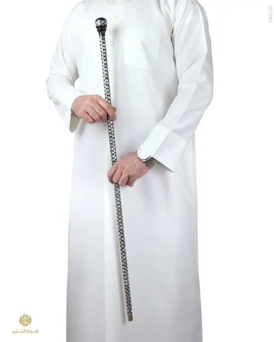 عكاز خشب الابانوس image 1