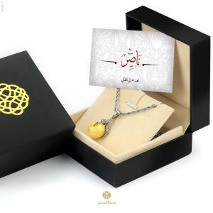 قلادة حجر الكهرمان image 2