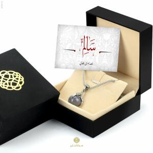 قلادة حجر العقيق image 2