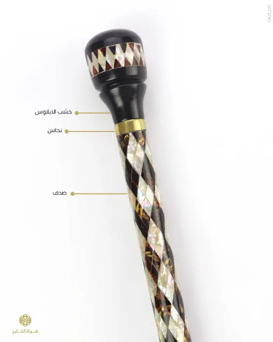 عكاز خشب الابانوس image 0