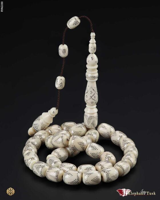 ELEPHANT IVORY ROSARY image 0