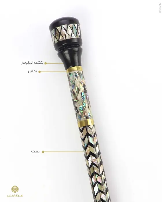 عكاز خشب الابانوس image 0