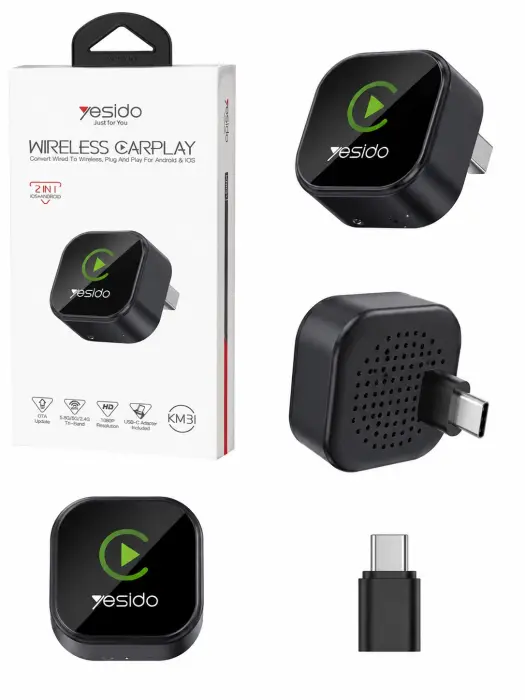 محول اللاسلكي لتحويل Apple CarPlay السلكي إلى لاسلكي. image 4