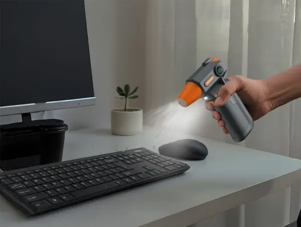 منفاخ هواء لاسلكي 160 واط بطارية مزدوجة بورودو Porodo Dust Blower Fan image 1