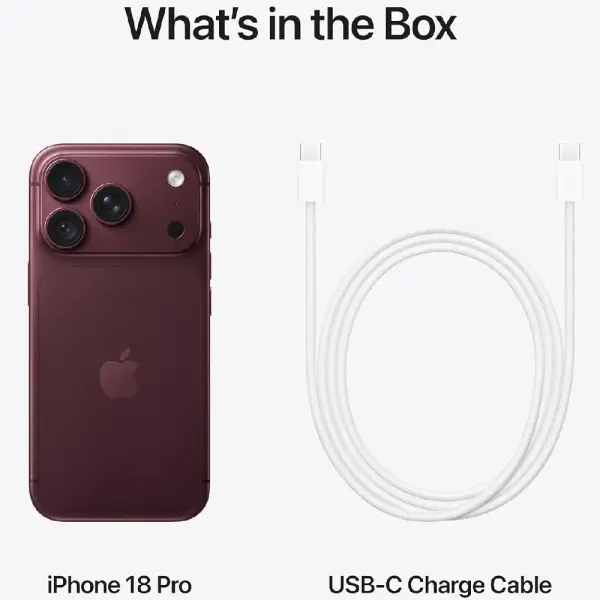 iPhone 18 Pro 256GB Burgundy النسخه اليابانيه  image 5