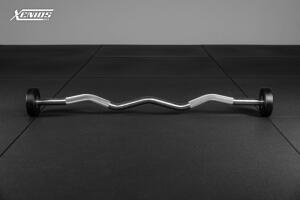 Black PU X-GRIPS EZ Barbell image 0
