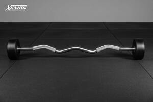 Black PU X-GRIPS EZ Barbell image 3