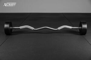 Black PU X-GRIPS EZ Barbell image 4