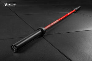 Colored Man's Training Bar-Red/Black image 0