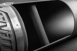 Pro Strongman Training Log Bar - Black Powder Coated -35Kg image 2
