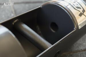 Pro Strongman Training Log Bar - Black Powder Coated -35Kg image 3