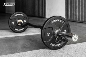 Gym EZ-Bar  Black QPQ (shaft) + Chromed (Sleeves) Olympic CURL Bar image 12