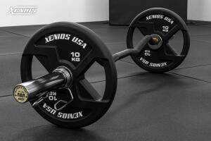 Gym EZ-Bar  Black QPQ (shaft) + Chromed (Sleeves) Olympic CURL Bar image 6