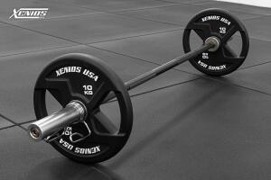 Gym Short Olympic Bar - Black QPQ (Shaft) + Bright Zinc Plated (Sleeves)  image 2
