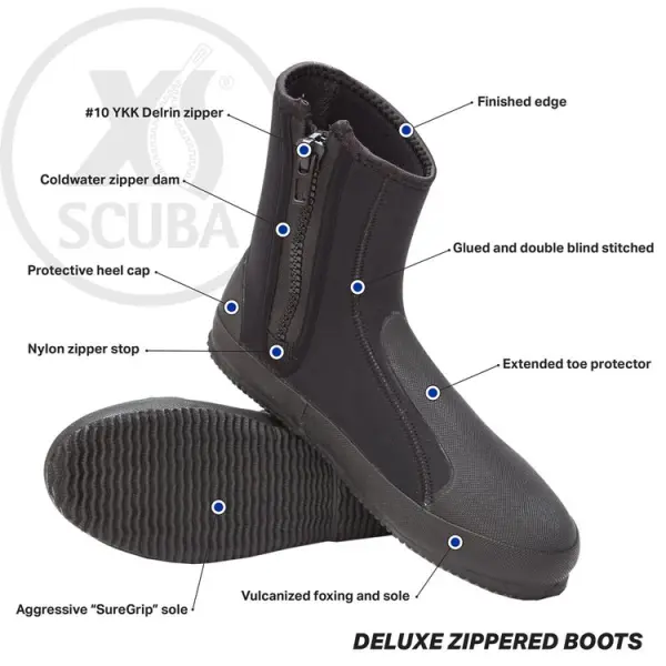 Deluxe Zipper Boots image 1