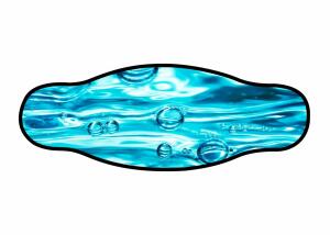 NEOPRENE MASK STRAP WATER image 0