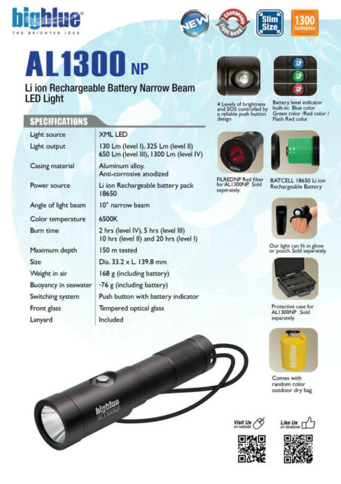 1300-Lumen Narrow Beam image 3