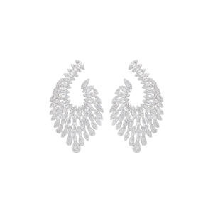 حلق - فضي ابيض - 0 image 0