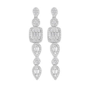 925K Silver Flora Necklace Set image 2
