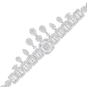925K Silver Flora Necklace Set image 6
